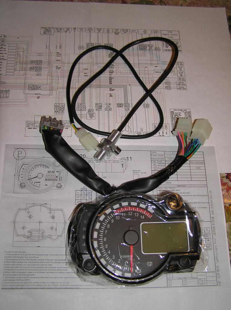 Electronic tach signal pick up RZ/RD 350 & Misc. 2Stroke Tech BBS